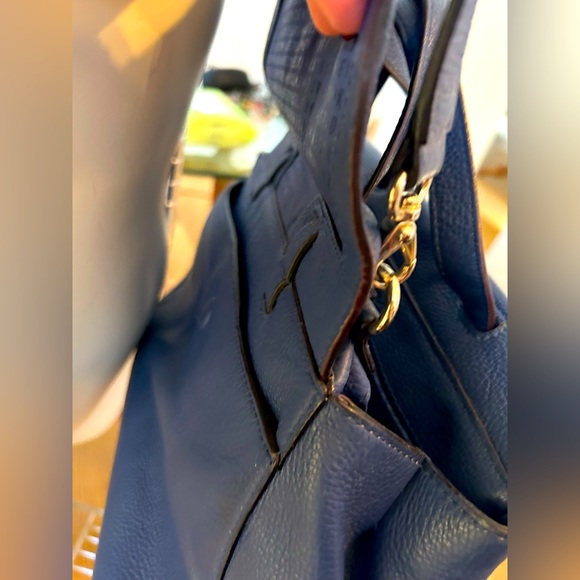 Kate Spade Blue Purse - Picture 4 of 5